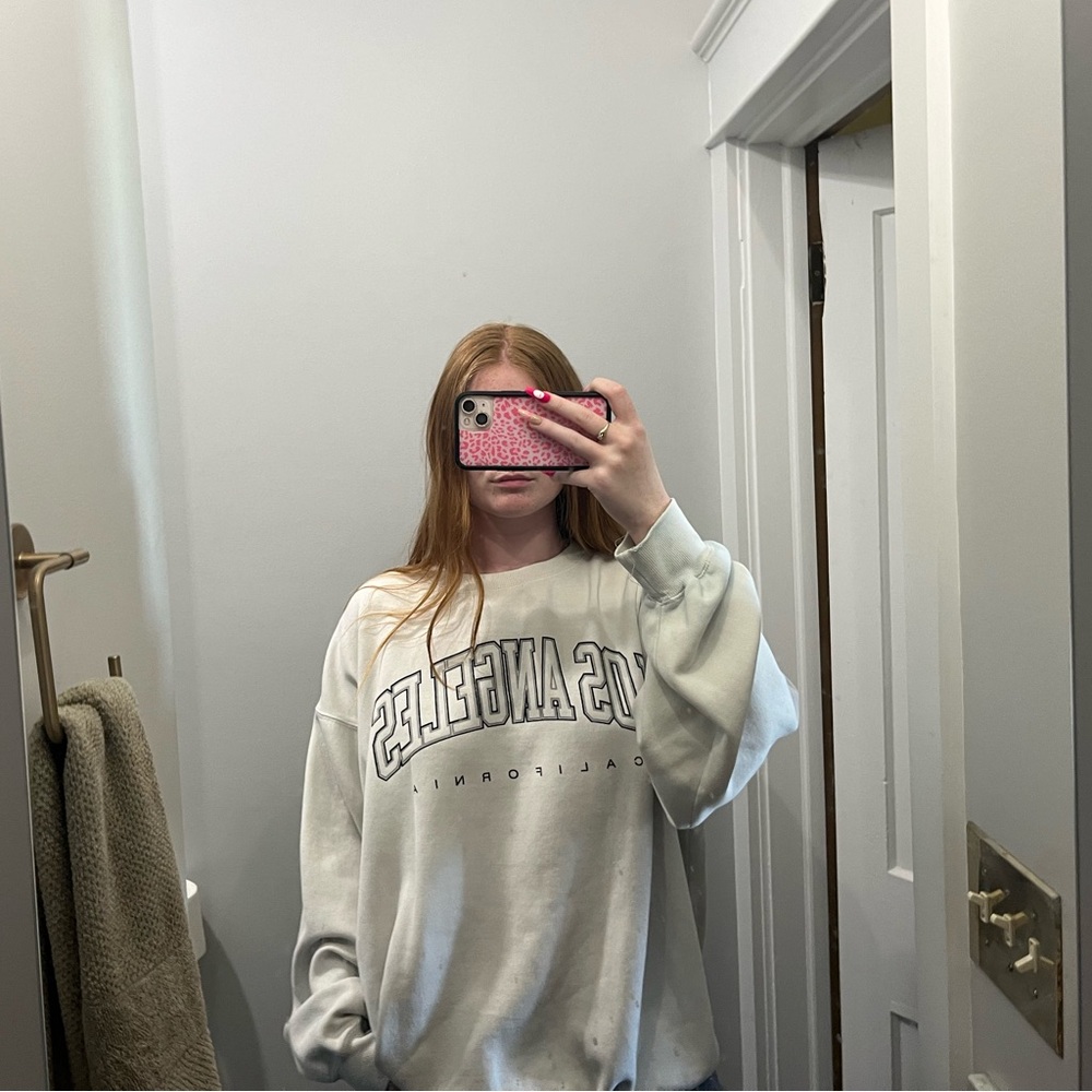 Authentic brandy Melville/john galt Los Angeles erica crewneck